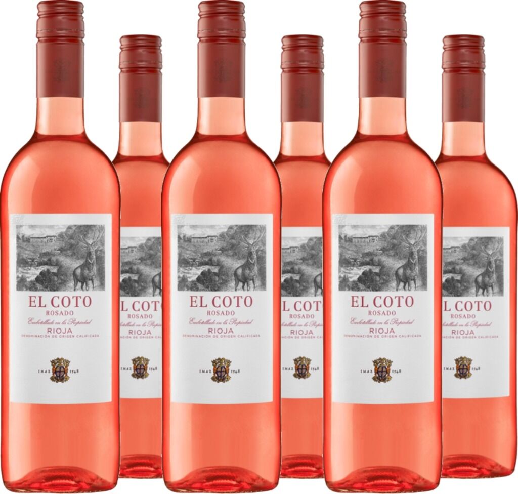 6er Vorteilspaket Rioja El Coto rosado DOCa 2025 El Coto de Rioja