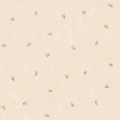 Galerie Wallcoverings Kitchen Recipes Leaf Motif Vinyl on Non-woven Matte Wallpaper Roll
