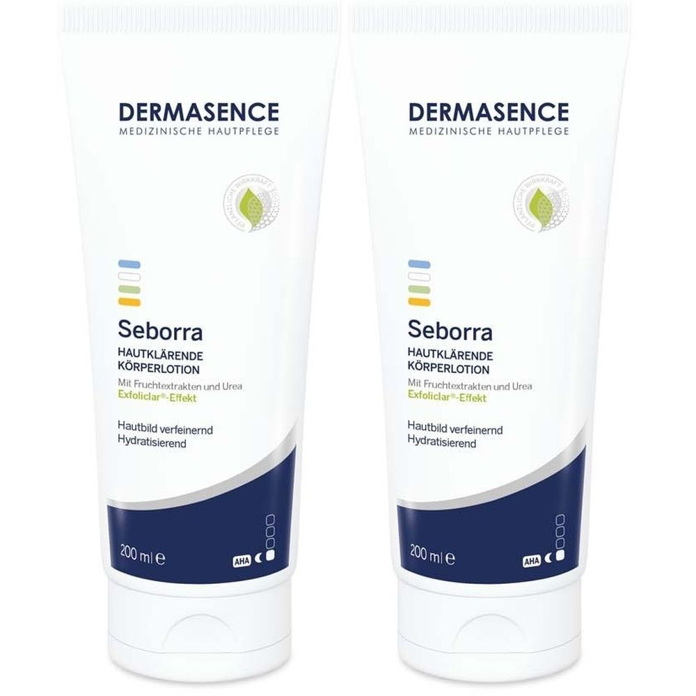 Dermasence Seborra Hautklärende Körperlotion 2x 2x200 ml Lotion