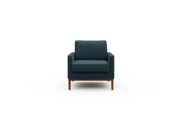 moebelfaktor Sessel Bodo, Retro-Design, elegante Linien, stabile Holzkonstruktion