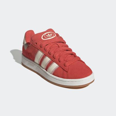 Sneaker ADIDAS ORIGINALS "CAMPUS 00S", Damen, Gr. 36, weiß (crew rot, cream weiß, core weiß), Leder, Schuhe Sneaker