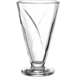 4er-Set Leonardo Schale Cono 360 ml Glas Transparent Klar M (Medium)