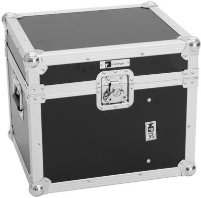Roadinger Flightcase 2 x CAT-80 Effekt Schwarz