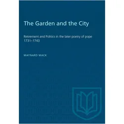 The Garden and the City, Fachbücher von Maynard Mack