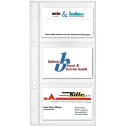 Veloflex, Kartenaufbewahrung, Visitenkartenhüllen