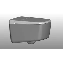 VitrA Ersatzteil Keramik V-Care Prime Sitzeinheit Weiß Hochglanz,350-2490 350-2490