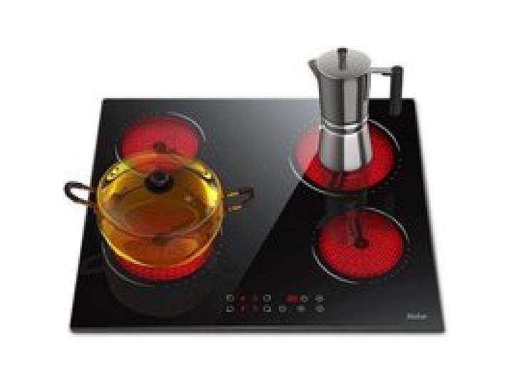Plaque Vitrocéramique 4 Feux 60 cm 6000W