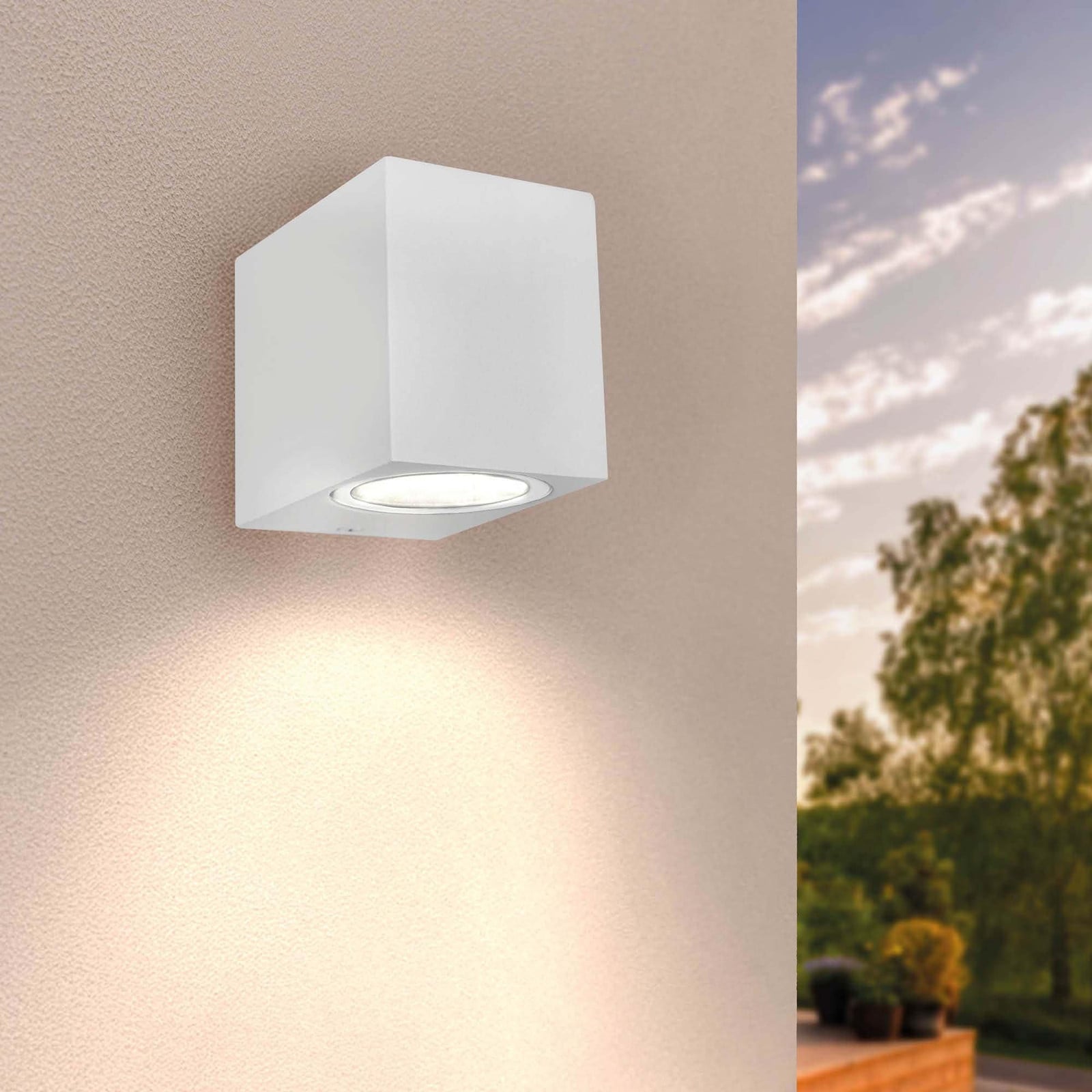 Ledvion Wandlamp Wit, IP54, 35W, Dimbaar, Led, Downlight voor Tuin