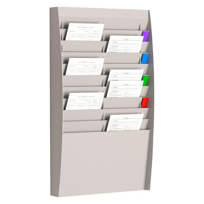 Paperflow Sortiertafel 20 Fä. grau (A4) (A4V2X10.02)