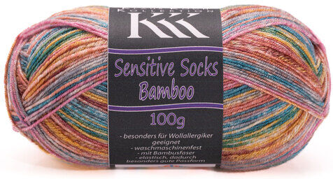 KKK Sockenwolle Sensitive Socks Bamboo "Pastell" – für Wollallergiker