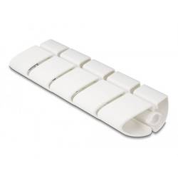 Delock Kabelkanal Kunststoff Weiß flexibel (B x H) 75 mm x 45 mm 5 St. 20803