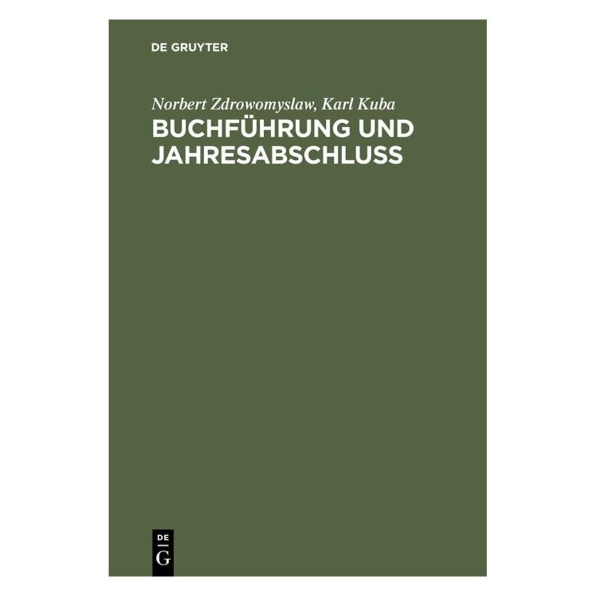 De Gruyter Zdrowomyslaw,N.:Buchführung u.Jahresab (Deutsch, Hardcover, Norbert Zdrowomyslaw) (61510908)