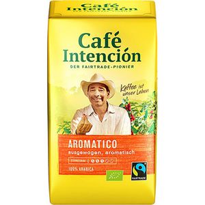 Cafe-Intencion Kaffee Aromatico, BIO, gemahlener Kaffee, 100% Arabica, 500 g