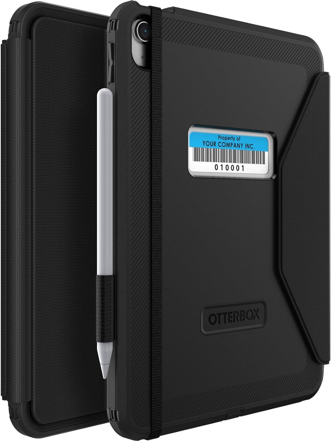 OtterBox Defender Folio Case für Apple iPad (A16/10. Gen.) - Schwarz 77-93758