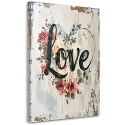 LEINWANDBILD Inschriften und Zitate 20x30cm