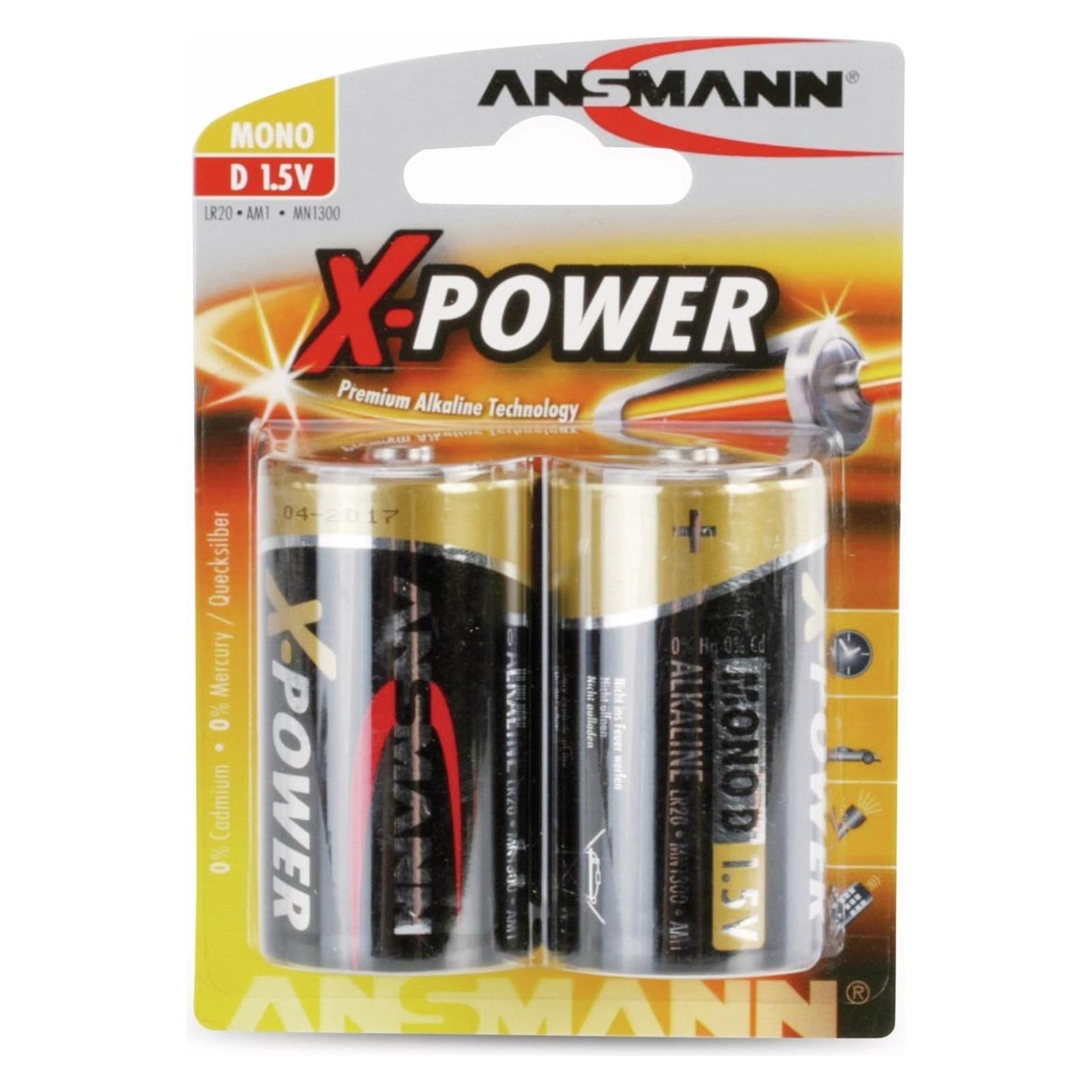 Ansmann X-Power (2 Stk., D) (5015633)