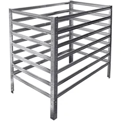 shelfplaza HOME 100x120x60 cm Komposter in verzinkt mit 720 Liter Volumen