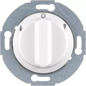 Berker Jal-draaischuif 1-voudig Z-profiel 381103 Wit
