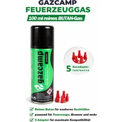 Gazcamp Feuerzeuggas GC56 (100ml) - 48x Kartuschen
