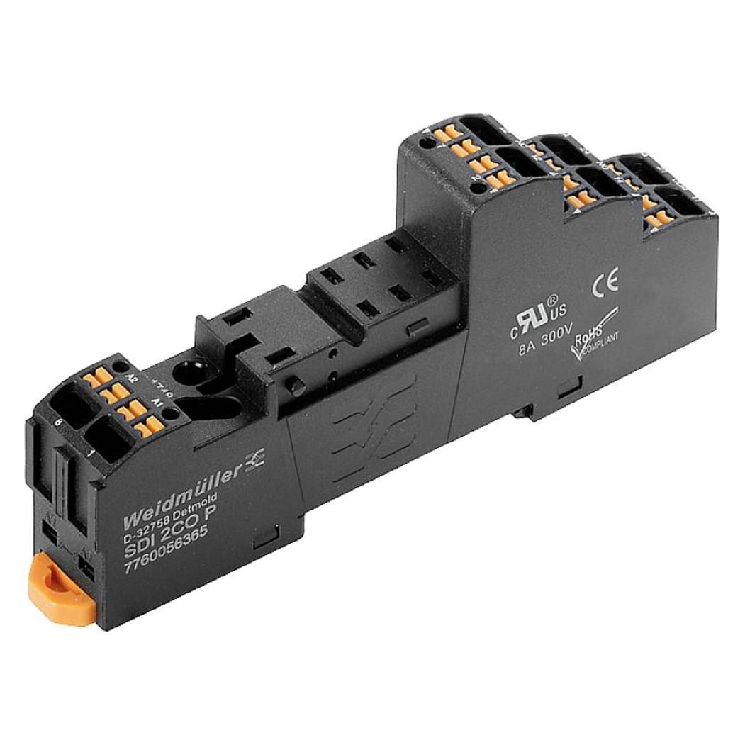 Weidmüller Relaissockel Steckanschl TS35 8Pins 7760056365 (Relaissockel) (7760056365)