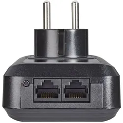 Renkforce PL600D WiFi Powerline WLAN Starter Kit 500 MBit/s (500 Mbit/s), Powerline, Schwarz