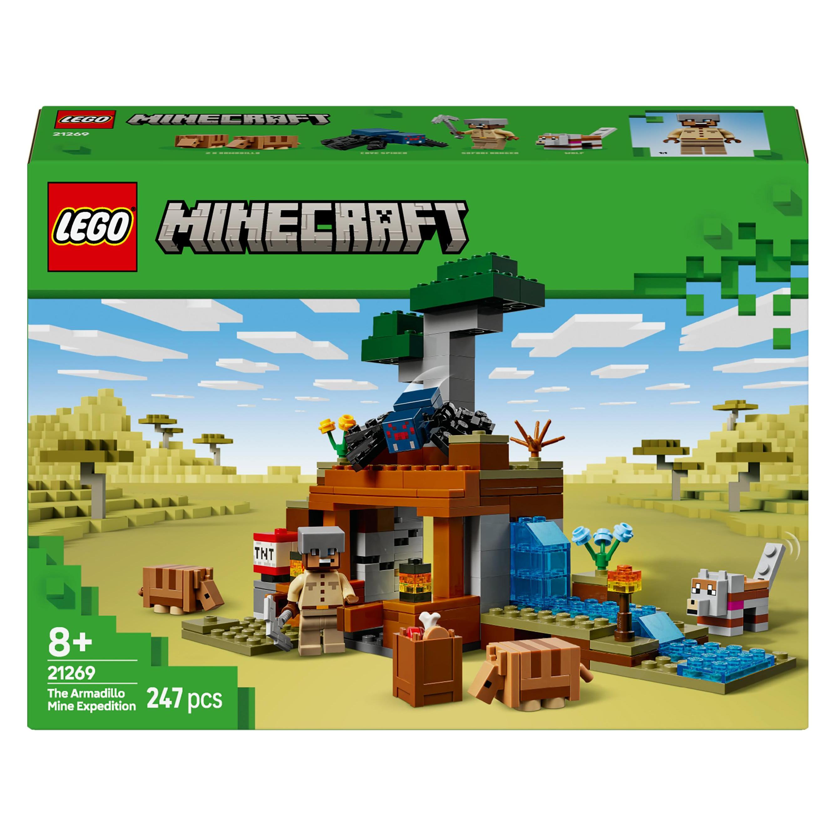 LEGO Die Expedition zur Gürteltiermine (21269, LEGO Minecraft) (21269)