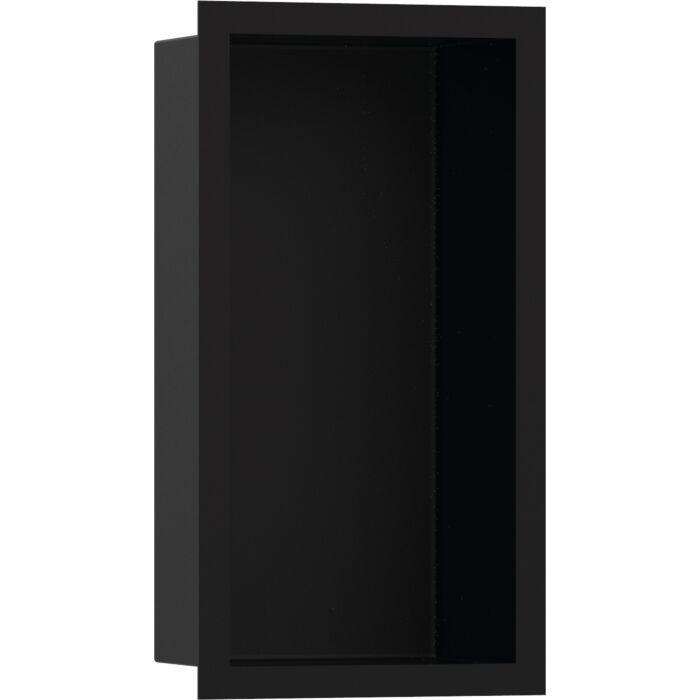 hansgrohe XtraStoris Wandnische 56095670 30x15x10cm, mit Designrahmen, mattschwarz, mattschwarz