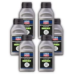 6x Bremsflüssigkeit LIQUI MOLY 21161 Bremsflüssigkeit DOT 5.1 Brake Fluid 500 ml