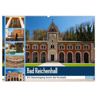 Bad Reichenhall (Wandkalender 2026 DIN A2 quer), CALVENDO Monatskalender