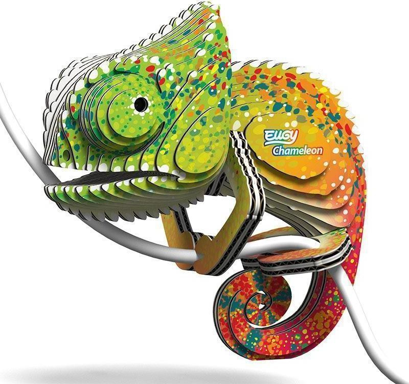 Eugy 3D knutselset Chameleon