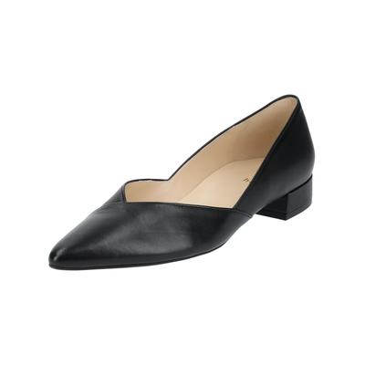 Ballerina HÖGL "Högl Ballerinas Leder", Damen, Gr. 41,5, Leder, schwarz, Schuhe Ballerina