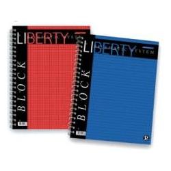 Pigna Liberty A4 Notizbuch Rot (5x) (01016515M)