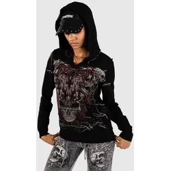 Affliction Cosmic Inferno Hoodie black Gr. S