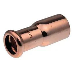 Logafix Kupfer Gas Reduzierstück a/i 22x18 M-Kontur
