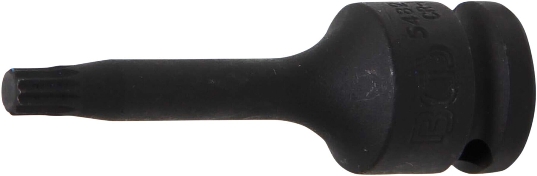 BGS Kraft-Bit-Einsatz 5482-M8, Antrieb Innenvierkant 12,5 mm (1/2"), Innenvielzahn (für XZN) M8 ; BGS technic)