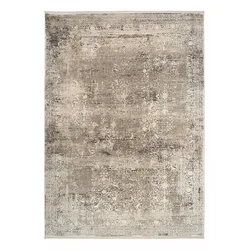 Webteppich Farina 160 x 230 cm Mischgewebe Beige