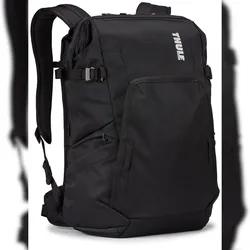 Thule Covert TCDK224 Black, Rucksack, Universal, Schultergurt, Notebook-Gehäuse, Schwarz