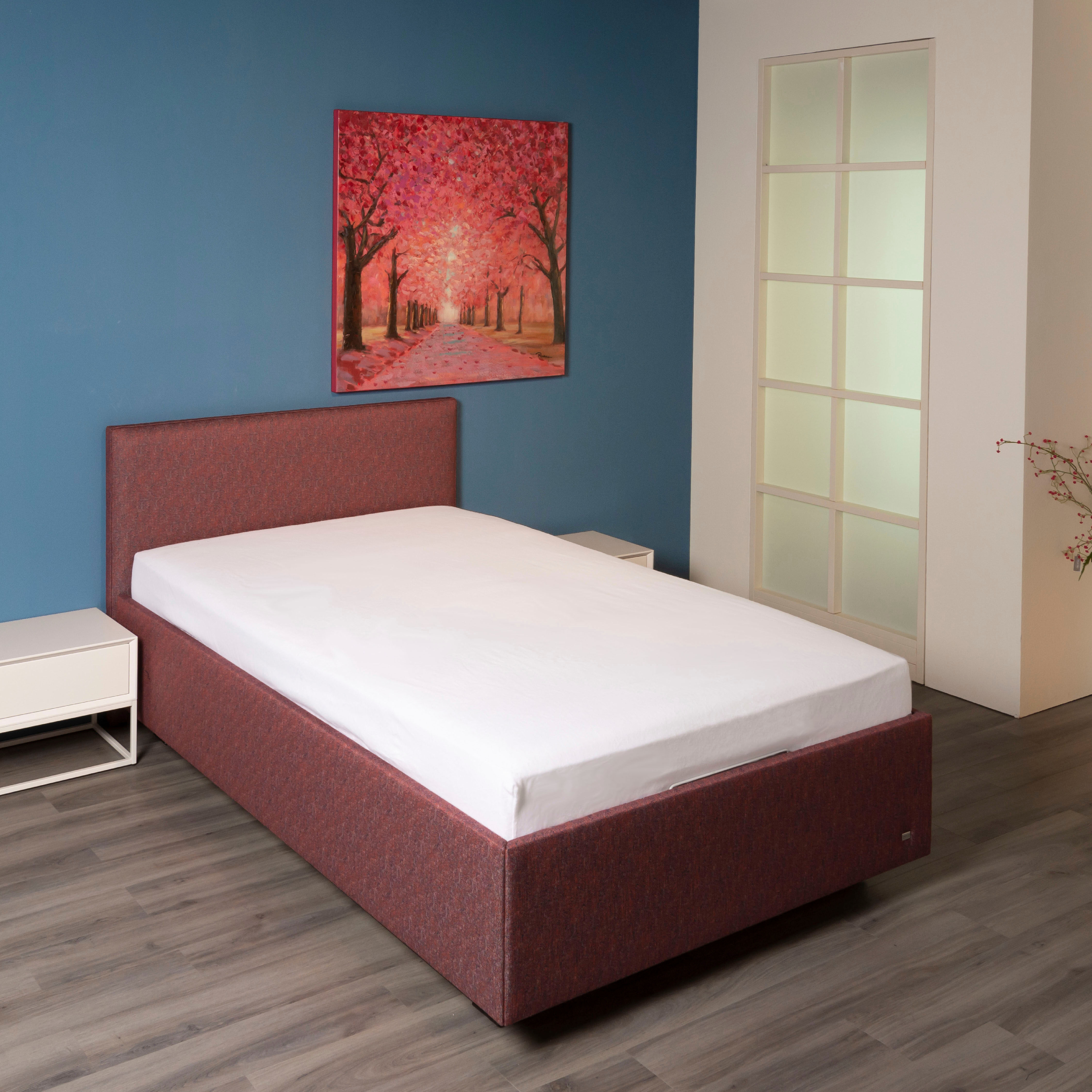 SETEX "Auflage, Allergiker geeignet (Hausstauballergiker)" Molton-Köper, in 90x200 cm, Feuchtigkeitsabsorbierend weiß B/H/L: 200cm x 200cm, 1 Stk.