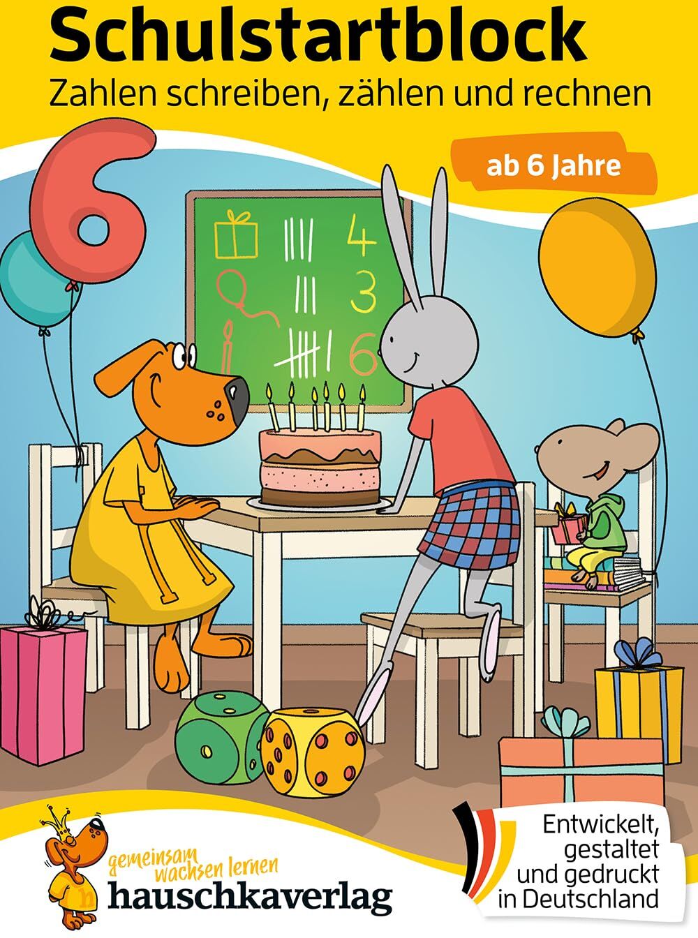 Ulrike Maier - Schulstart-Block ab 6 Jahre – Zahlen schreiben, zählen und rechnen: Vorschule und Schulanfang – Einschulung Mädchen, Einschulung Junge - Zahlen lernen ... Vorschule und Einschulung, Band 705) - Preis vom 30.09.2026 09:01:18 h