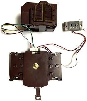 Quick Pick Pro Vintage Large Cuckoo Clock Quartz Movement, Light Control Wall Clock, Bird Box Electronic Photosensitive Clock Accessory 1