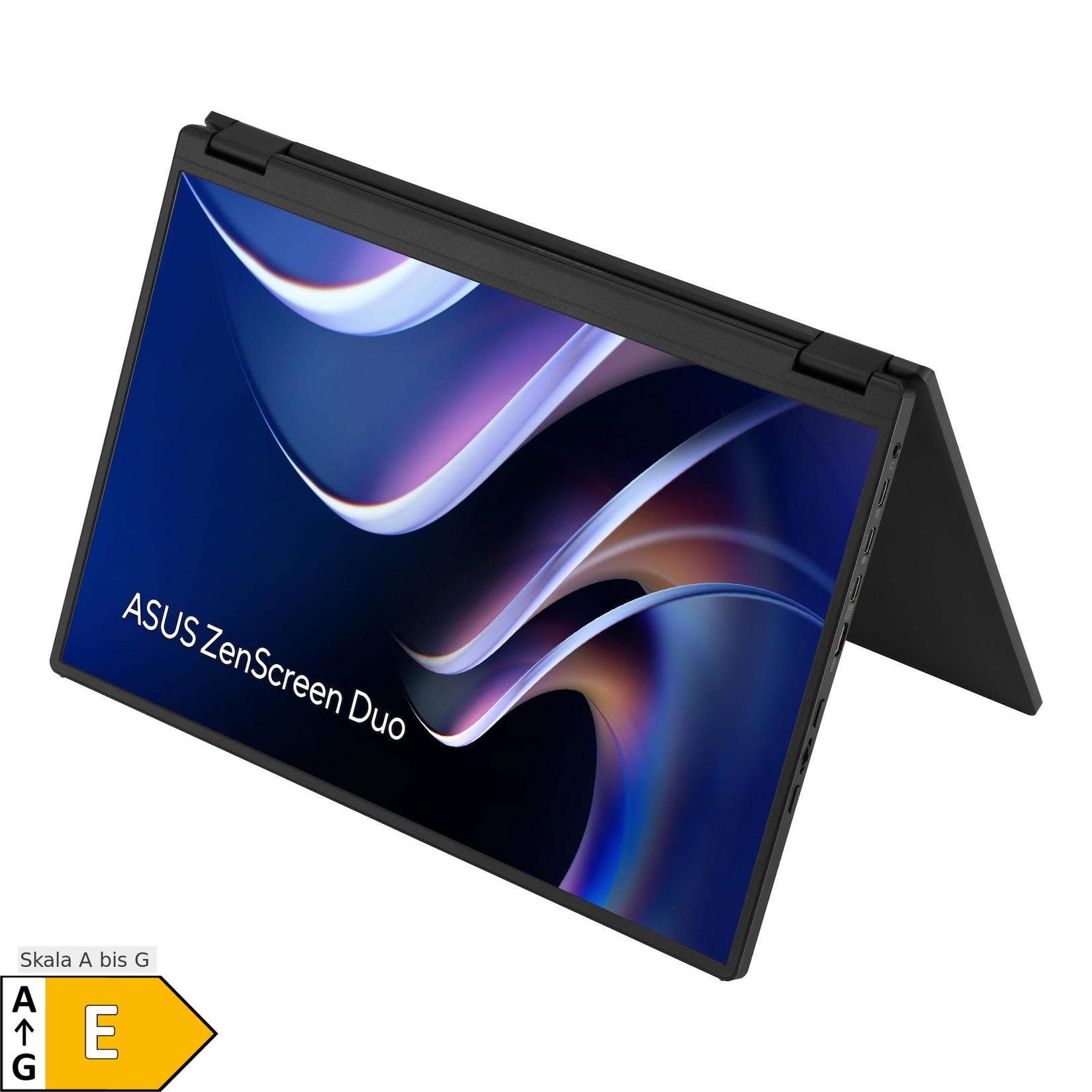 ASUS Monitor ZenScreen Duo MB14FCD, Schwarz, 14 Zoll, WUXGA, 60 Hz, 5 ms