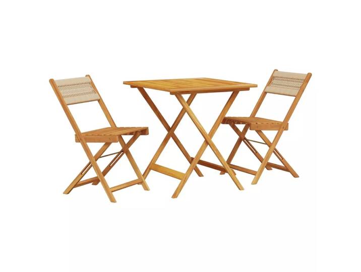 VidaXL - Bistro set, One Size, Beige