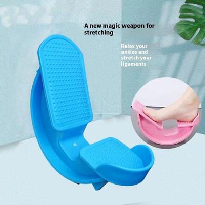 Healfit Counter Home Fitness Pedal, Stretching Wheel, Balance Trainer, Foot Stretcher, Calf And Ankle Stretching Board For Flexibility pink