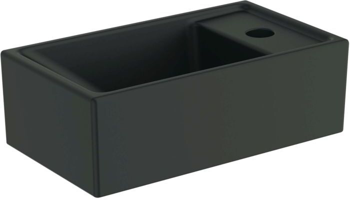 Ideal Standard Plus Möbel-Handwaschbecken-Paket R0578Y8 Hamilton Eiche, 37x21x67cm, Hahnloch rechts