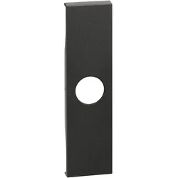 Legrand KG08 LivingNow 1-modulige Abdeckung für TV-Dose in der Farbausführung Black