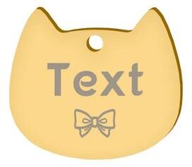 Uplift Treasures Personalized Stainless Steel Pet ID Tag With Engraving 11 s