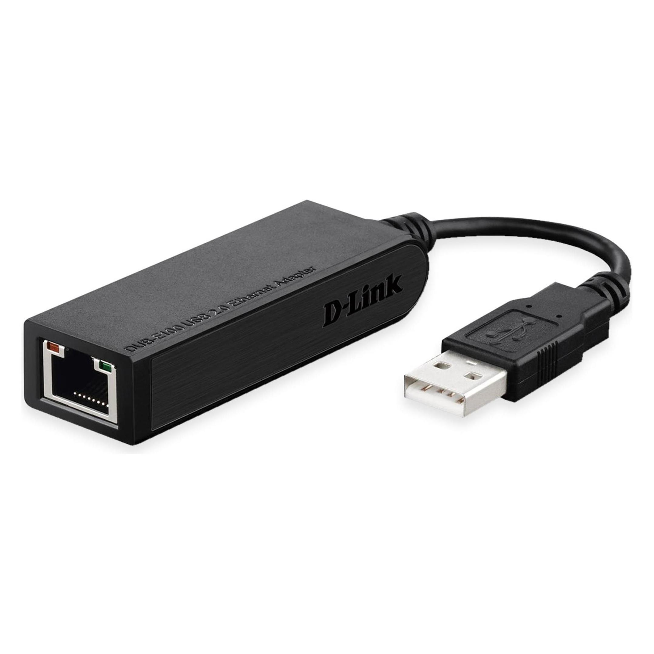 D-Link DUB-E100, USB zu Fast Ethernet Adapter (USB 2.0, RJ45 (1x)) (DUB-E100)