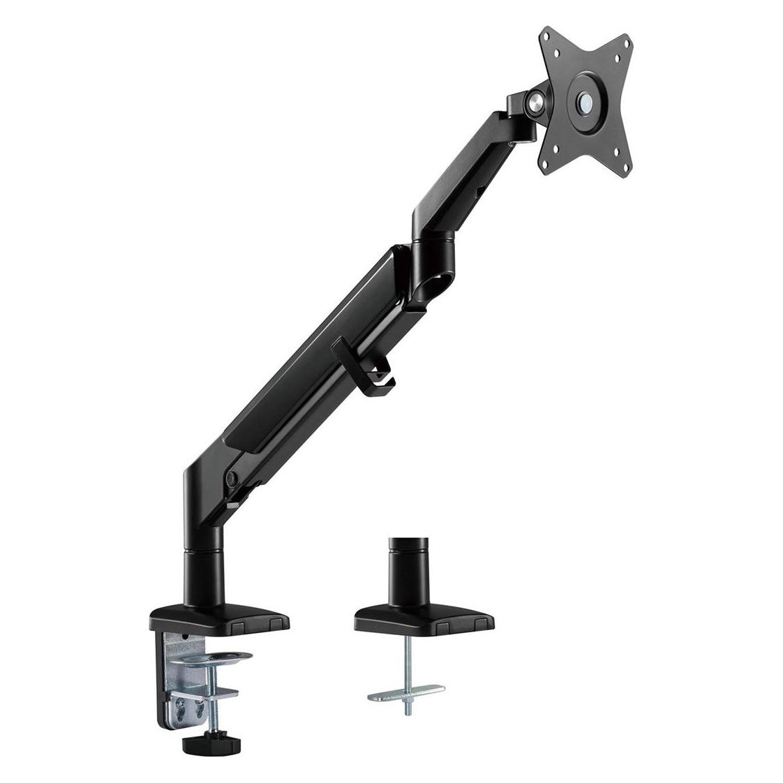 Ergo Office Schwarze Ergo-Büromonitor-Tischhalterung, Gasdruckfeder, 17"-32", 9kg, ER-405B (Tisch, 32", 9 kg) (ER-405B)