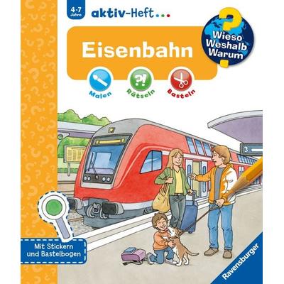 Wieso? Weshalb? Warum? aktiv-Heft - Eisenbahn, Taschenbuch von Dominique Conte, Ravensburger Verlag GmbH, 978-3-473-32689-1