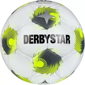 Derbystar Fußball Brillant TT AG v25 FIFA Basic, 112034, Größe 5, 430 Gramm, gelb/grau/weiß, Trainingsball